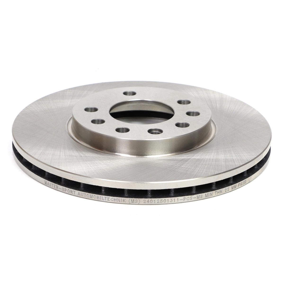 MASTER-SPORT Bremseskive 24012501311-PCS-MS Skiver MASTER-SPORT Opel CORSA 24012501311-PCS-MS