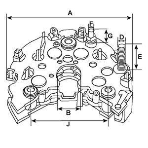 HC-Cargo Compressor, ar condicionado 241106 241106 Compressor de climatização FORD ESCORT HC-Cargo