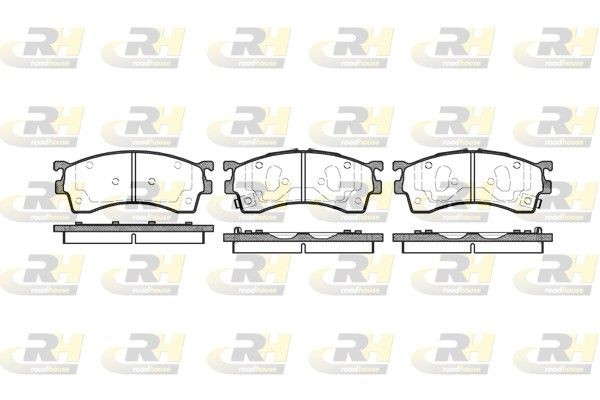 ROADHOUSE Bremseklodser 2415.12 2415.12 ROADHOUSE Bremseklodssæt Mazda billig
