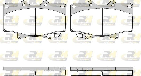 ROADHOUSE Bremseklosser 2429.04 2429.04 ROADHOUSE Bremsebelegg Lexus billige