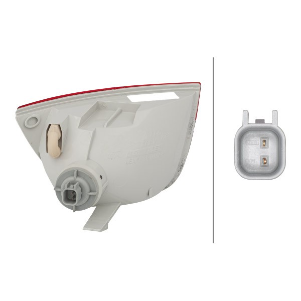 HELLA Baklygte 2ZR 354 063-021 Baklys HELLA Renault SCÉNIC 2ZR 354 063-021