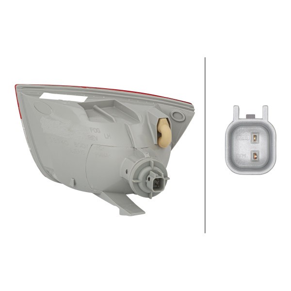 HELLA Baklygte 2ZR 354 069-011 Baklygte HELLA Seat ALTEA 2ZR 354 069-011