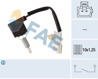 FAE Interruptor, comando da embraiagem (regulador da velocidade) 24547 Interruptor comando da embraiagem FAE 307 24547 baratos