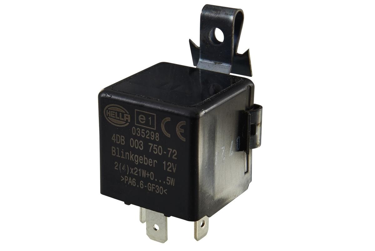 HELLA Indicator relay 4DB 003 750-721 HELLA 4DB 003 750-721 Indicator relay - Ford Transit Mk5 Minibus relays parts