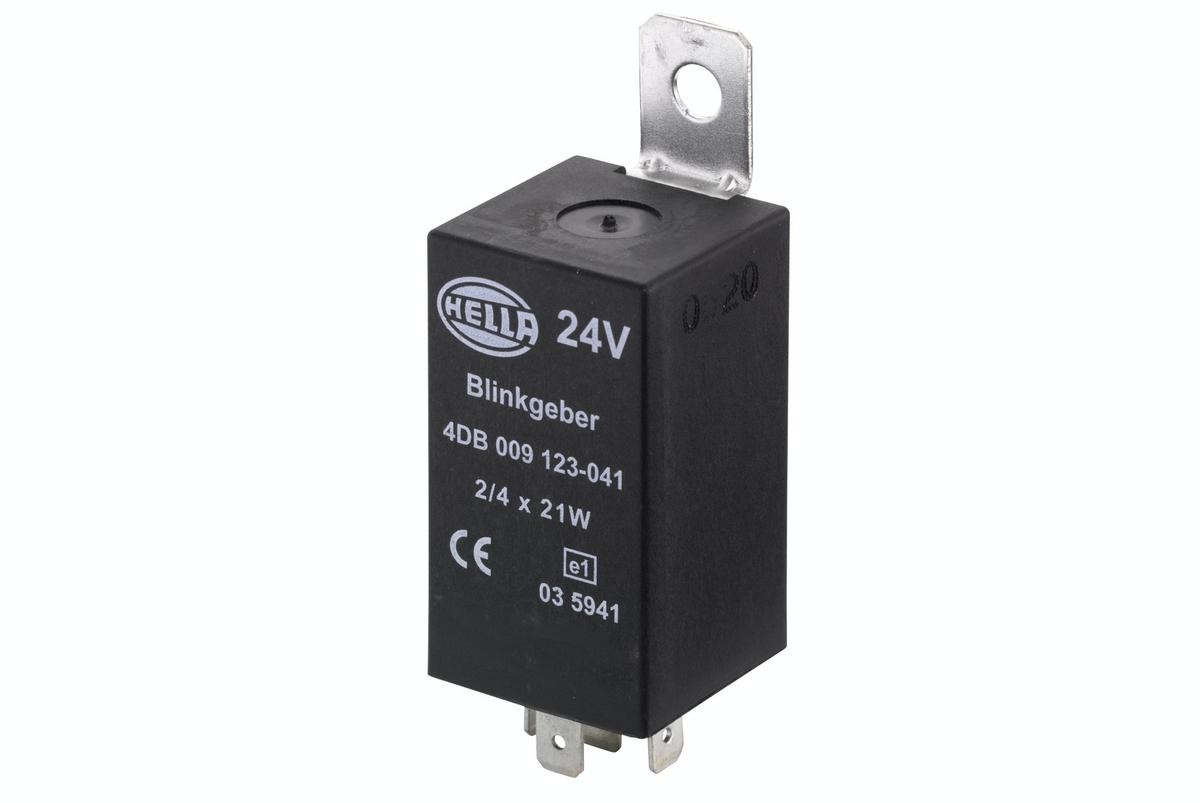 HELLA Knipperlichtautomaat, pinkdoos 4DB 009 123-041 HELLA 4DB 009 123-041 Knipperlichtautomaat, pinkdoos