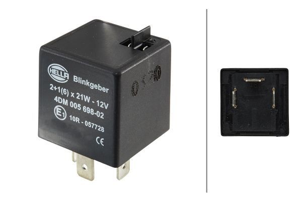 HELLA Indicator relay 4DM 005 698-021 HELLA 4DM 005 698-021 323 I Estate flasher unit replacement