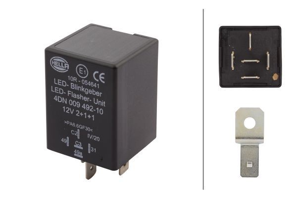 HELLA Intermittenza di lampeggio 4DN 009 492-101 4DN 009 492-101 Relè frecce HELLA MERCEDES-BENZ T2 costo