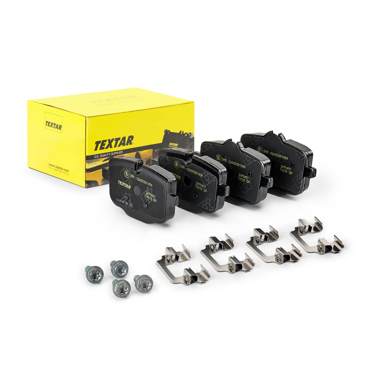 TEXTAR Bromsbelägg 2470401 2470401 TEXTAR bromsbelägg sport BMW 7-serie