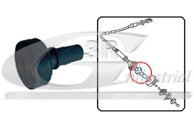 3RG Έδρανο, μοχλός του συμπλέκτη 24722 3RG 24722 Έδρανο, μοχλός του συμπλέκτη
