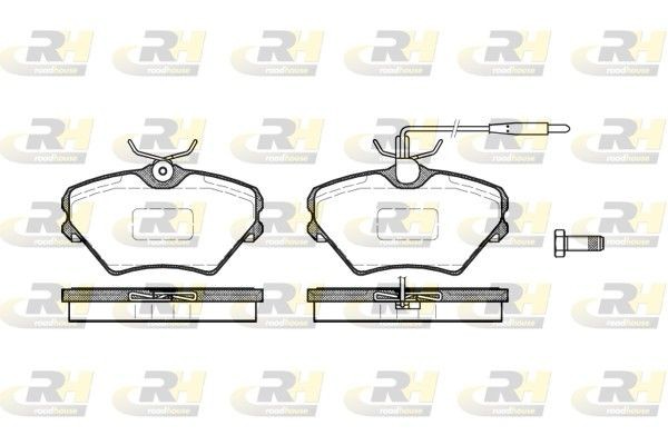 ROADHOUSE Pastilhas de travão 2485.02 Pastilhas de travão desportivas ROADHOUSE RENAULT 2485.02