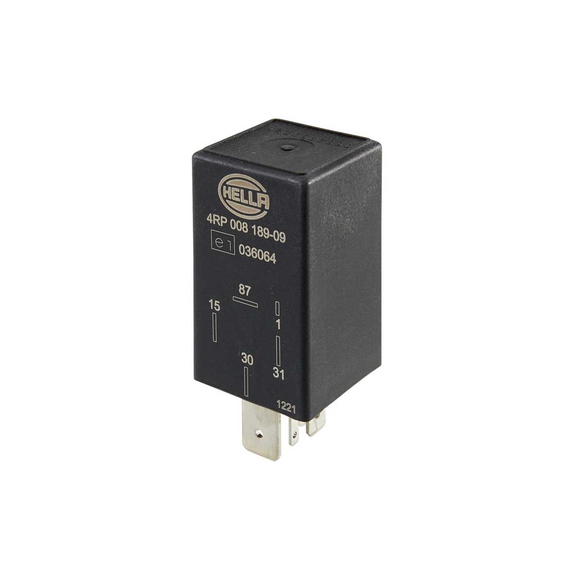 HELLA Bränslepumpsrelä 4RP 008 189-091 4RP 008 189-091 HELLA relä bränslepump Volvo 340-360