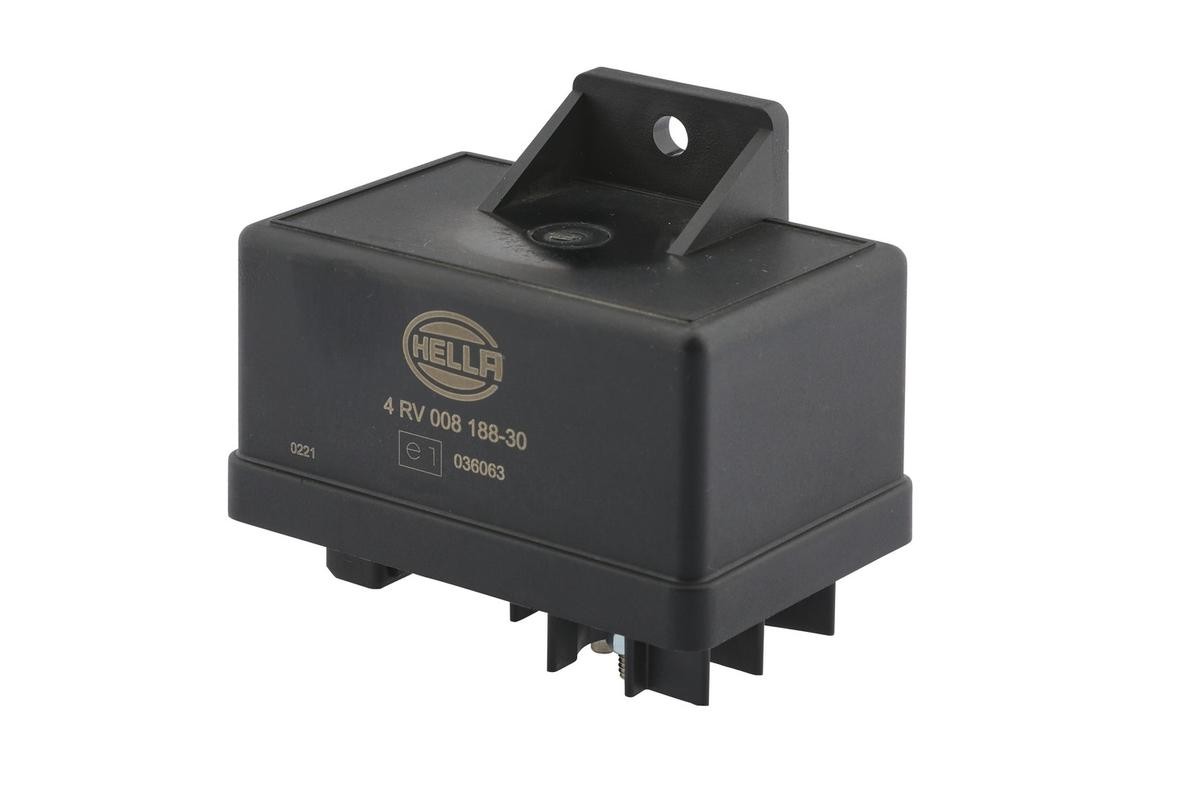 HELLA Juhtseade, hõõgeaeg 4RV 008 188-301 Eelsüüteküünalde relee HELLA Land Rover 88/109 4RV 008 188-301