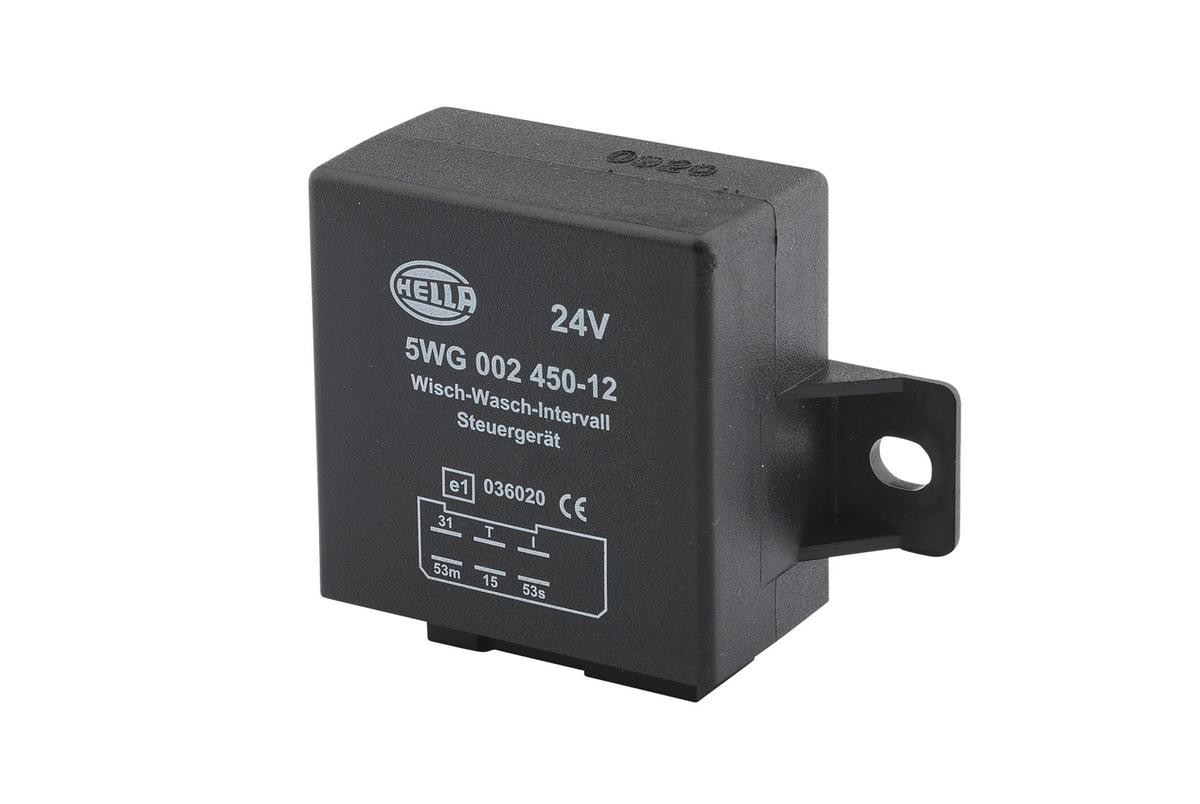 HELLA Relais, ruitenwisserregelinterval 5WG 002 450-121 HELLA 5WG 002 450-121 Relais wisser interval Mercedes W210 aan een voordelige prijs