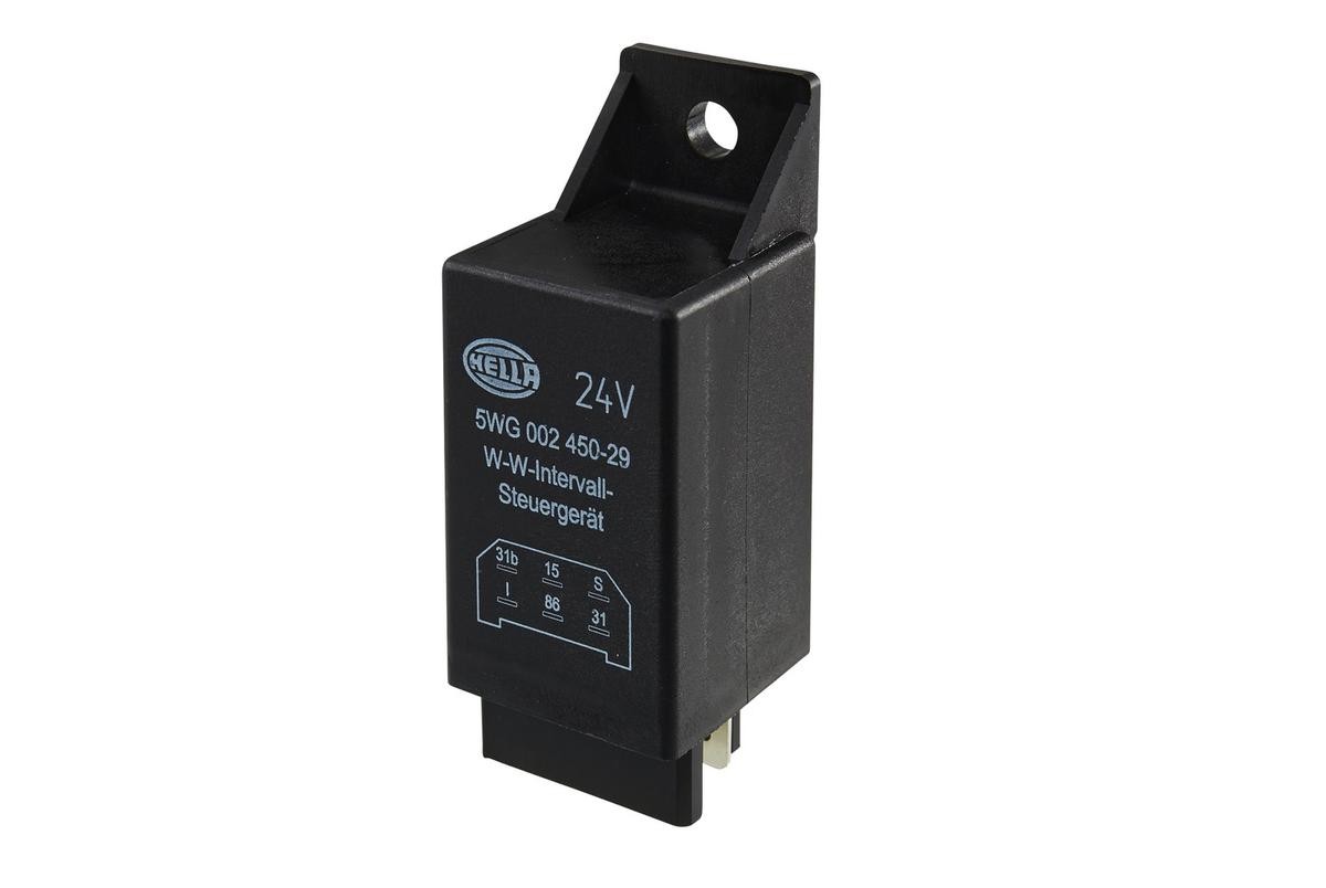 HELLA Relæ, visker / vasker interval 5WG 002 450-291 HELLA 5WG002450-291 Meriva A Regulator visker interval pris
