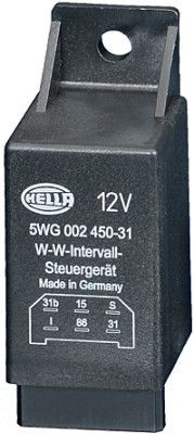 HELLA Relee, kojamehed-pesu-intervall 5WG 002 450-311 HELLA 5WG 002 450-311 Relee, kojamehed-pesu-intervall MERCEDES-BENZ ML-klass (W164) ML 300 4-matic (164.182) 231 hj 2011