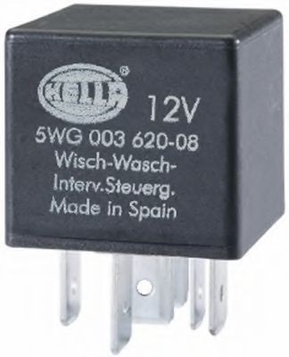 HELLA Wiper relay 5WG 003 620-081 5WG 003 620-081 HELLA wiper relay IVECO Daily