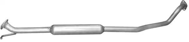 Panela de escape central POLMO 25.68 POLMO 25.68: Silenciador central Suzuki VITARA 2024