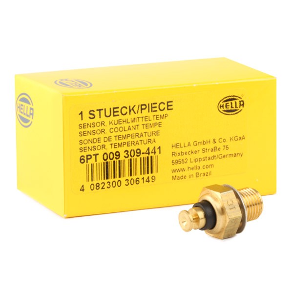 HELLA Sensor, motortemperatur 6PT 009 309-441 Kjølevæsketemperatursensor HELLA SHARAN 6PT 009 309-441 billige
