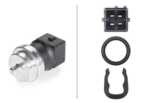 HELLA Sensor, kølevæsketemp. 6PT 009 309-551 Temperaturføler HELLA 12 6PT 009 309-551 billig