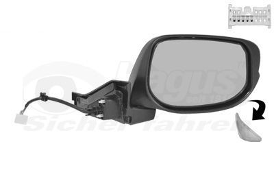 VAN WEZEL Εξωτερικός καθρέπτης 2511808 VAN WEZEL 2511808 Εξωτερικός καθρέπτης Honda Insight ZE2/ZE3 σε χαμηλές τιμές