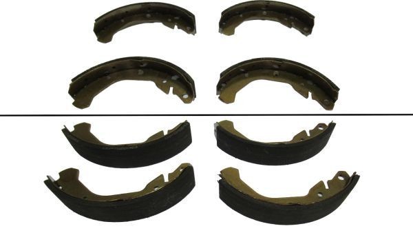 KAWE Jeu de mâchoires de frein 25213 25213 KAWE Garnitures de freins Land Rover pas cher