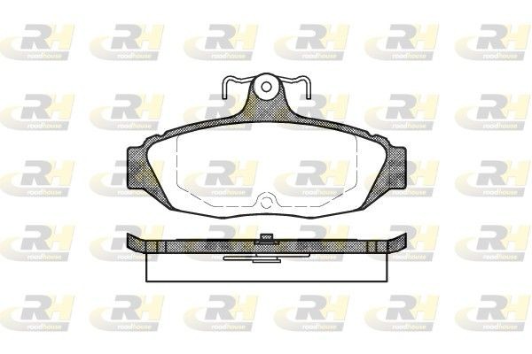 ROADHOUSE Plaquettes de frein 2528.00 Ford USA EXPLORER Plaquettes de frein ROADHOUSE 2528.00