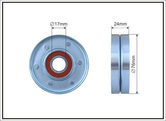 CAFFARO Strammehjul, kilerem 253-00 Strammerull CAFFARO XC70 253-00 billige