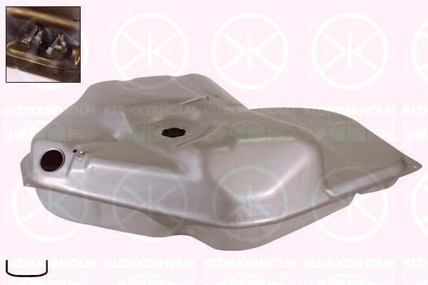 KLOKKERHOLM Fuel Tank 2552006 FORD GRANADA KLOKKERHOLM fuel tank 2552006