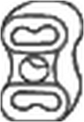 KLOKKERHOLM Vérin de coffre 25547100 25547100 Verin de hayon KLOKKERHOLM FORD SIERRA