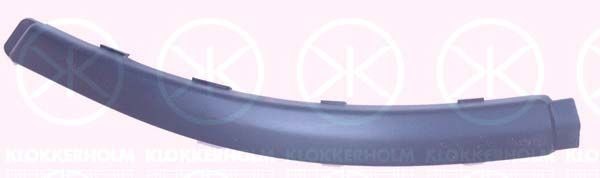 KLOKKERHOLM Ozdobná / ochranná liżta nárazníka 2555972 Kryt nárazníku KLOKKERHOLM Ford TRANSIT 2555972