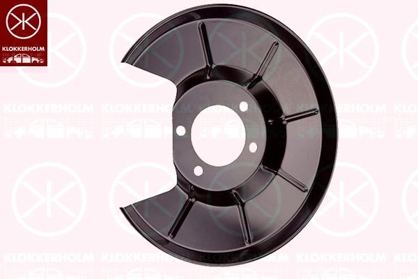 KLOKKERHOLM Ankerplaat remschijf 2556878 2556878 Ankerplaat remschijf FORD ECOSPORT KLOKKERHOLM
