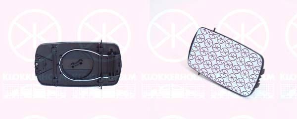 KLOKKERHOLM Speilglass, ytterspeil 25621061 Speilglass KLOKKERHOLM Ford TRANSIT CUSTOM 25621061