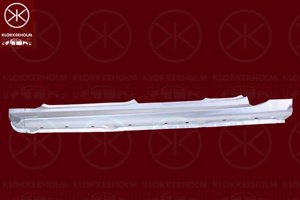 KLOKKERHOLM Chladič plniaceho vzduchu 2564304401 2564304401 Intercooler FORD GALAXY KLOKKERHOLM