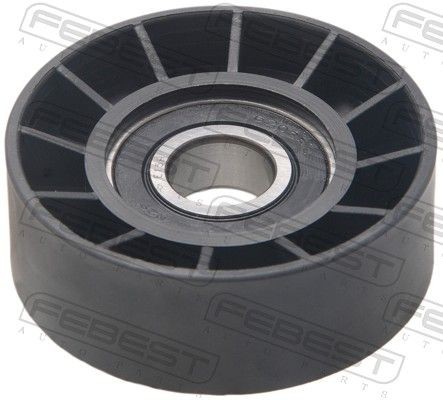 FEBEST Spriegotājrullītis, Ķīļrievu siksna 2587-RELIII FEBEST 2587-RELIII Spriegotājrullītis MITSUBISHI LANCER orģinālās
