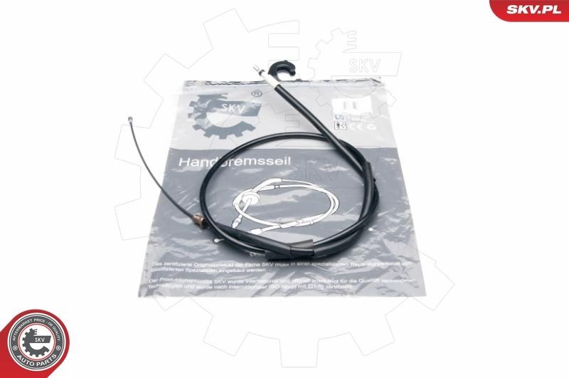 ESEN SKV Tross, seisupidur 25SKV213 Käsijarru vaijeri ESEN SKV Peugeot 407 25SKV213