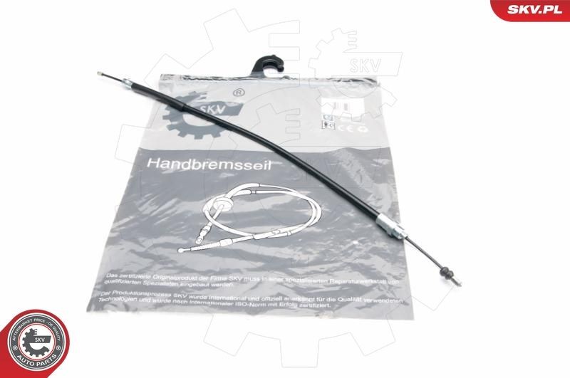 ESEN SKV Tautrekk, håndbremse 25SKV294 25SKV294 Bremsewire ESEN SKV PEUGEOT 407