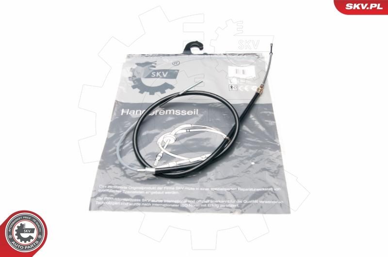 ESEN SKV Ντίζα, φρένο ακινητοποίησης 25SKV466 Χειρόφρενο ESEN SKV Seat TOLEDO 25SKV466