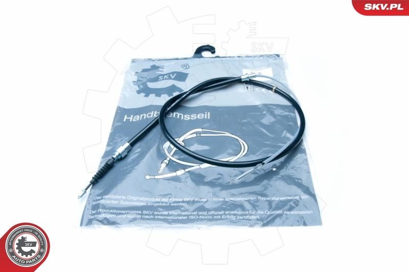ESEN SKV Żażné lanko parkovacej brzdy 25SKV596 25SKV596 Lanko ručnej brzdy Volkswagen LT ESEN SKV