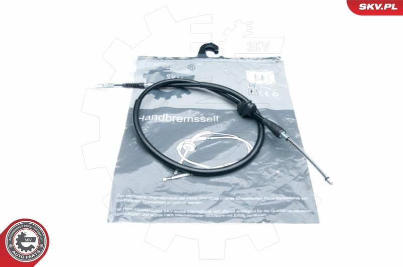 ESEN SKV Hand brake cable 25SKV753 ESEN SKV 25SKV753 Audi Coupe B2 handbrake replacement