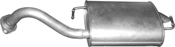 Πίσω σιλανσιέ POLMO 26.01 POLMO 26.01 Τελικό καζανάκι TOYOTA COROLLA 2001