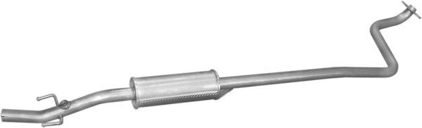 POLMO Stredný tlmič výfuku 26.286 Stredný tlmič POLMO AURIS 26.286 lacné