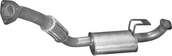 POLMO Främre ljuddämpare 26.291 26.291 Främre ljuddämpare POLMO CHEVROLET KALOS