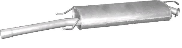 POLMO Stredný tlmič výfuku 26.325 POLMO Stredný tlmič výfuku MG 26.325