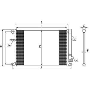 HC-Cargo Tørker, klimaanlegg 260843 260843 Tørkefilter ac HC-Cargo MERCEDES-BENZ VITO