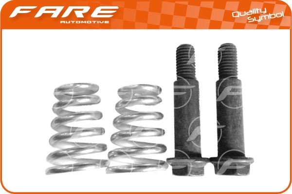 FARE SA Ressort, tuyau d'échappement 2620 Kit de montage ligne d'échappement FARE SA PEUGEOT 2620