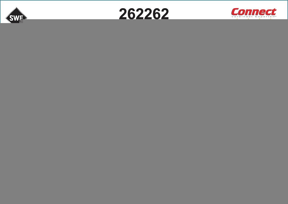 SWF Klaasipuhastaja 262262 Klaasipuhasti SWF Honda CRX 262262