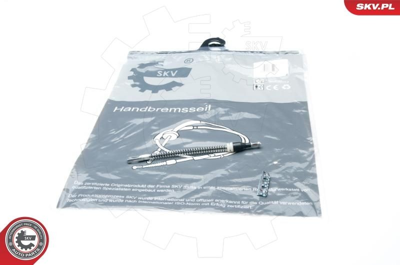 ESEN SKV Tautrekk, håndbremse 26SKV166 26SKV166 Håndbremse CHEVROLET CAPTIVA ESEN SKV