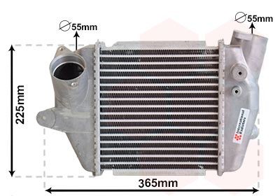 Intercooler VAN WEZEL 27004243 VAN WEZEL 27004243 Ladeluftkjøler MAZDA 5 2010