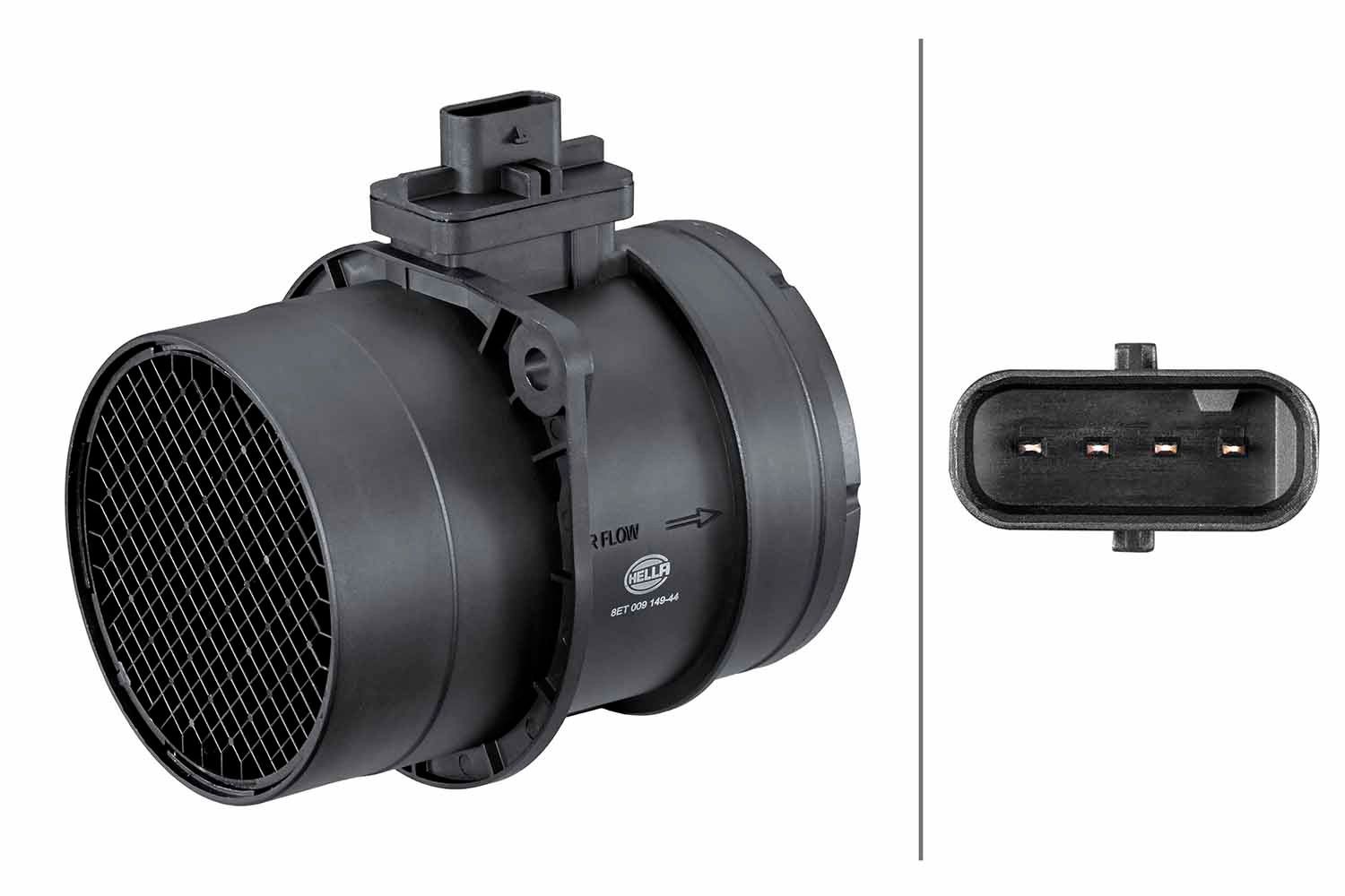 HELLA Luchtmassameter (LMM) 8ET 009 142-441 HELLA 8ET 009 142-441 LMM sensor Hyundai Santa Fe sm originele prijs