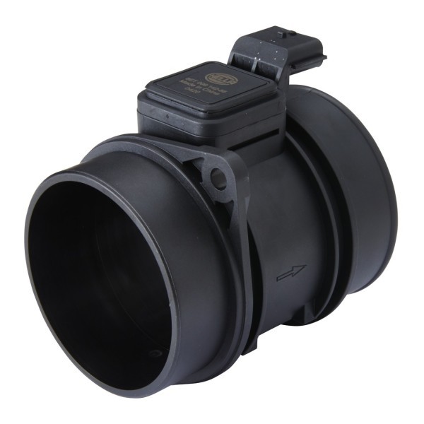 HELLA Luftmassemåler 8ET 009 142-551 Luftmængdesensor HELLA FLUENCE 8ET 009 142-551 billig